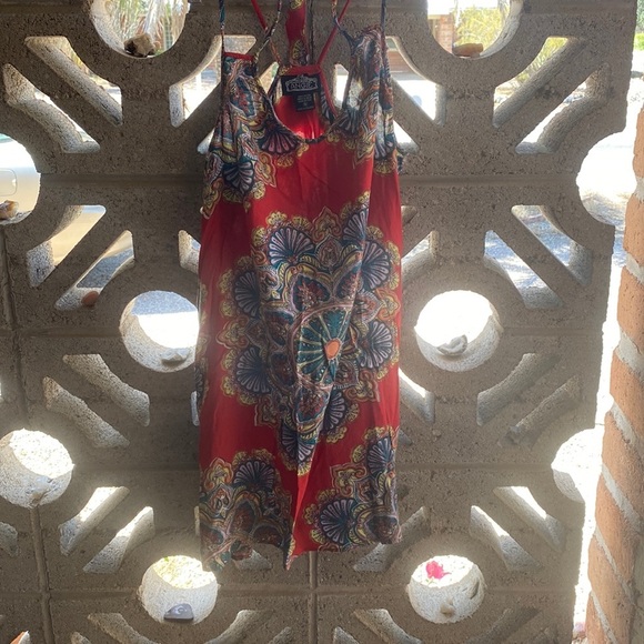 Angie paisley long top. Size M - Picture 1 of 7